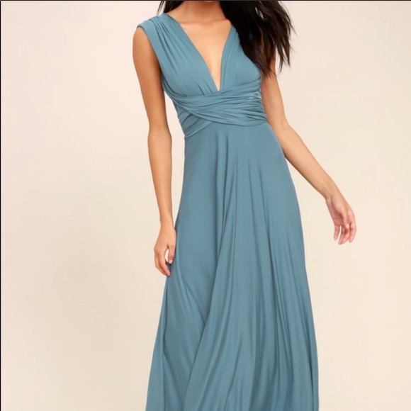 Lulus Dresses & Skirts - Lulu’s Always Stunning convertible maxi wrap dress